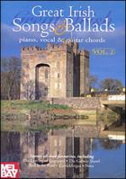 Mel Bay Great Irish songs & ballads: Piano, vocal & guitar chords : twenty all-time favourites 0786631295 Book Cover