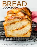 Bread Cookbook: A Step-By-Step Guide to Achieving Bakery-Quality Results At Home B08SV1G44X Book Cover