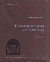 Hieratische Papyri aus Tebtunis I 8772892803 Book Cover