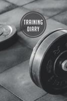 training diary: 120 pages I Size 6x9 I Space for 118 training sessions I Your ideal companion for the gym I 1077471726 Book Cover