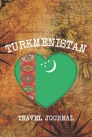 Turkmenistan: 6x9 Travel planner I Road trip planner I Dot grid journal I Travel notebook I Travel diary I Pocket journal I Gift for Backpacker 1673697445 Book Cover