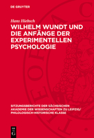 Wilhelm Wundt Und Die Anfänge Der Experimentellen Psychologie 3112711386 Book Cover