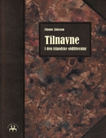 Tilnavne I Den Islandske Oldlitteratur 1022527061 Book Cover