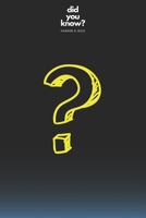 Did You Know?: Fact Book B0CQM5BCDP Book Cover