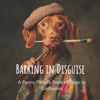 Barking in Disguise: A Funny Picture Book of Dogs in Costumes: A Collection of Dogs in Outfits for Endless Laughs - A Gift For Seniors - Dementia And Alzheimer's Patients B0DK1G6ZQ7 Book Cover