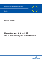 Liquidation Von OHG und KG Durch Veraeu?erung des Unternehmens 3631819420 Book Cover