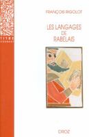 Les langages de Rabelais (Titre courant) 2600005064 Book Cover