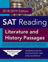 SAT Reading: Literature and History, 2018-2019 Edition 1981980938 Book Cover