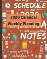 2020 Calendar: Weekly planning 1691825085 Book Cover