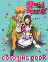 Maid Sama Coloring book: The Best coloring with High Quality Illustrations For Kids And Adults .Enjoy Coloring As You Want! B08YS62SQW Book Cover