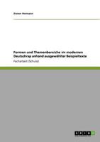 Formen und Themenbereiche im modernen Deutschrap anhand ausgewählter Beispieltexte 364094769X Book Cover