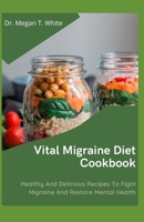 Vital Migraine Diet Cookbook: Healthy And Delicious Recipes To Fight Migraine And Restore Mental Health B09C3MP629 Book Cover