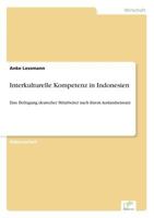 Interkulturelle Kompetenz in Indonesien 3838639243 Book Cover