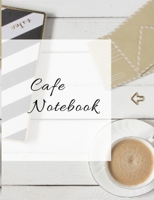 CAFE NOTEBOOK: Composition Notebook / Journal, College Ruled Lined Paper, 100 Pages 1697706924 Book Cover