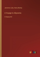 A Voyage to Abyssinia: in large print 3368401823 Book Cover