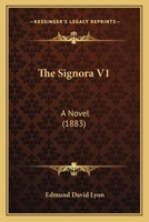The Signora V1: A Novel 1240865619 Book Cover