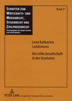 Die Stille Gesellschaft in Der Insolvenz 363156323X Book Cover