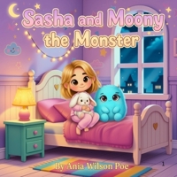 Sasha and Moony the Monster: A Sweet and Silly Bedtime story for kids About Bravery , Friendship , and Facing Nighttime Fears B0FXWGSN7Q Book Cover