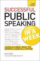 Successful Public Speaking in a Week 1444186264 Book Cover