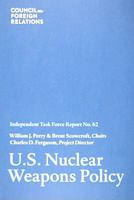 U.S. Nuclear Weapons Policy 0876094205 Book Cover
