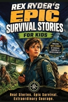 Rex Ryder's Epic Survival Stories for Kids: 10 True Survival Stories of Courage, Adventure, Survival & Never Giving Up | Inspiring Real-Life Heroes for Ages 8–12 (Rex Ryder’s Survival Files) B0H613TF8M Book Cover