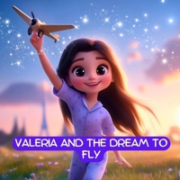 Valeria and the Dream to Fly: The Story of a Girl Who Dared to Soar (Self-Empowering book for Kids) (Little Dreamers: Believe, Dare, Shine) B0F2Z5Q621 Book Cover