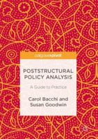 Poststructural Policy Analysis: A Guide to Practice 1137525444 Book Cover
