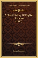 A Short History of English Literature 9353708125 Book Cover