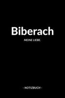 Biberach: Notizblock A5 120 Seiten | Punktraster | Notizbuch für deine Stadt (German Edition) 1691291528 Book Cover