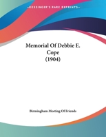 Memorial Of Debbie E. Cope 1104192365 Book Cover