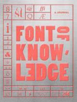 Font of Knowledge: A Journal 0451495721 Book Cover