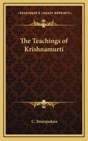 The Teachings Of Krishnamurti 142533797X Book Cover