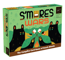 S'Mores Wars: The Campfire Card Game of Snack Attacks (Competitive Card-Drafting Marshmallow Game for The Whole Family, Fast and Fun Food-Themed Card Game) 1452176620 Book Cover