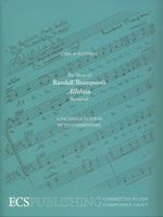 The Story of Randall Thompson's Alleluia Revisited 0911318135 Book Cover