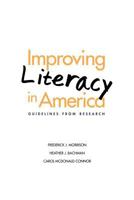 Improving Literacy in America: Guidelines from Research 0300106459 Book Cover