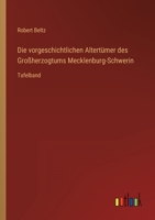 Die vorgeschichtlichen Altertümer des Großherzogtums Mecklenburg-Schwerin: Tafelband 3368442120 Book Cover
