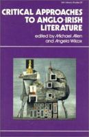 Critical Approaches to Anglo-Irish Literature 038920790X Book Cover