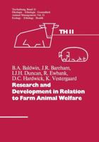 Research and Development in Relation to Farm Animal Welfare 3764312416 Book Cover