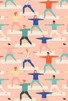 Yoga Pattern - Yoga Namaste Health Meditation Yogi 29: Graph Paper 5x5 Notebook for for Yoga Lovers 1099613132 Book Cover