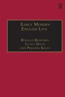 Early Modern English Lives: Autobiography and Self-Representation 1500-1660 0754652955 Book Cover