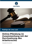 Online-Pfändung im Zusammenhang mit der Durchsetzung des Arbeitsrechts (German Edition) 6208194253 Book Cover