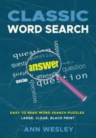 Classic Word Search 1717705286 Book Cover