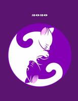2020: Planner - 1 Day per Page - January to December 2020- Agenda, Calendar, Schedule Organizer and Journal Notebook - Chinese philosophy ying-yang: dualism, contrary forces are complementary, interco 1079317384 Book Cover