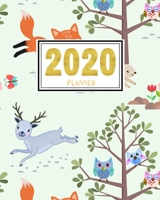 2020 Planner: Weekly and Monthly Planner Calendar Jan 1, 2020 to Dec 31, 2020: Monthly Goals Sheet 1655060384 Book Cover