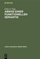 Abriß einer funktionellen Semantik 9027925194 Book Cover