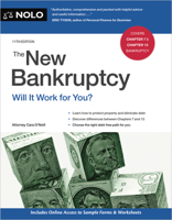 The New Bankruptcy: Will It Work for You? 1413332900 Book Cover
