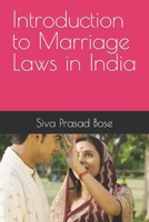 Introduction to Marriage Laws in India B099BWRV5V Book Cover