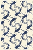 Japanese Koi Pattern: Dot Grid Journal or Notebook (6x9 Inches) with 120 Pages 1712193546 Book Cover