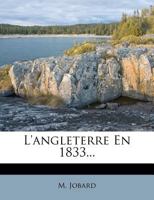 L'angleterre En 1833... 1275920713 Book Cover