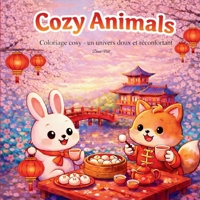 Cozy Animals: Coloriage cosy - un univers doux et réconfortant 2322582557 Book Cover